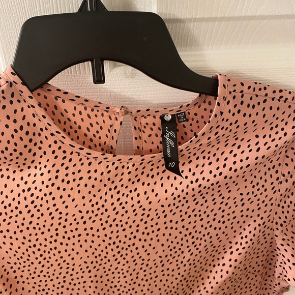 Influence women's classic dress size 6 US size 10 UK round neck short sleeve - Picture 2 of 6